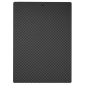 Gestreifte Kohlenstoffstahlfaser Klemmbrett (Rückseite)