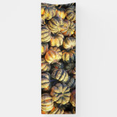 Gestreifte Kürbiskluster Banner (Vertikal)