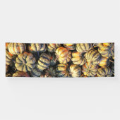 Gestreifte Kürbiskluster Banner (Horizontal)