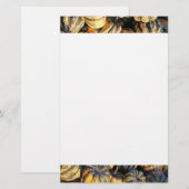 Gestreifte Kürbisse Cluster Briefpapier (Vorne/Hinten)
