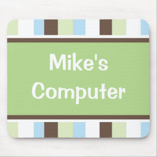 Gestreifte Mausunterlage Mousepad