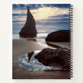 Gestreifte Naht | Face Rock Wayside, OR Notizblock (Rückseite)