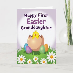 Gestreifte Osterkarte zum Happy Day Karte