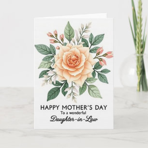 Gestreifte Rosen-Würdigungskarte Karte