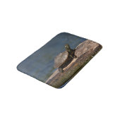 Gestreifte Schildkröte Badematte (Schrägansicht)