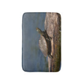 Gestreifte Schildkröte Badematte (Vorderseite Vertikal)