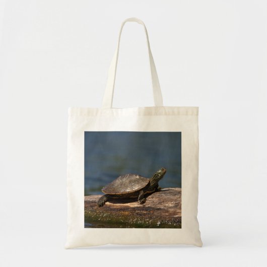 Gestreifte Schildkröte Tragetasche (Vorne)