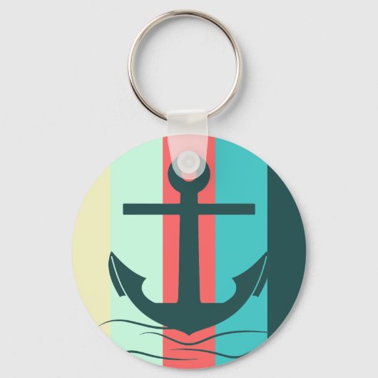 Gestreifte Seeleute Schlüsselanhänger (Vorderseite)