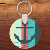 Gestreifte Seeleute Schlüsselanhänger (Vorderseite)