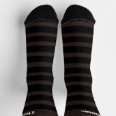Gestreifte Socken für Männer Crew Socken (Oben)