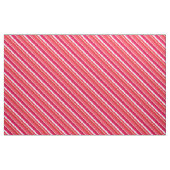 Gestreifte Süßwaren - rot, rosa und weiß Stoff (Yard (91,4 cm))