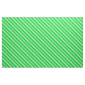 Gestreifte Süßwaren - smaragdgrün und weiß Stoff (Yard (91,4 cm))
