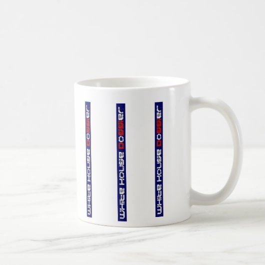 Gestreifte Tasse des das Haus-Dossiers (Rechts)