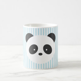 Gestreifte Tasse des Pandas