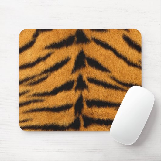 Gestreifte Tiger-Haut Mousepad (Mit Mouse)