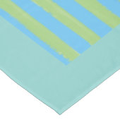 Gestreifte Tischdecke (Schrägansicht)