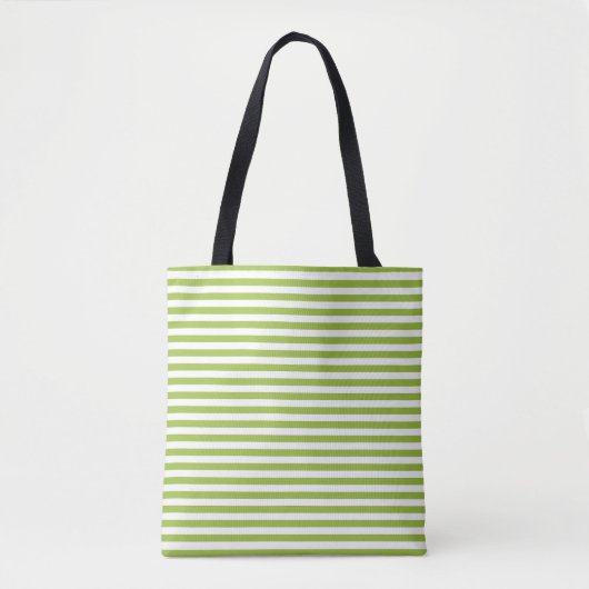 Gestreifte Tote-Tasche Tasche (Vorderseite)