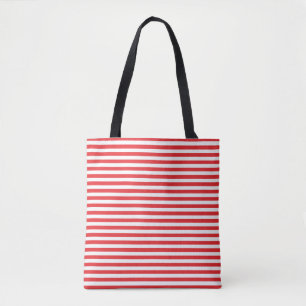 Gestreifte Tragetasche Tasche