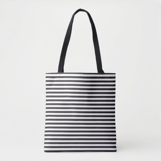 Gestreifte Tragetasche Tasche (Vorderseite)