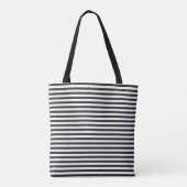 Gestreifte Tragetasche Tasche (Rückseite)