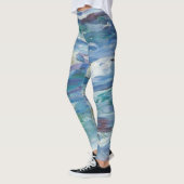 Gestreifte Waves Leggings (Links)