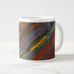 Gestreifter Australischer Tigerauge Jumbo-Tasse