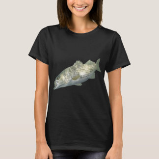 Gestreifter Bass T-Shirt