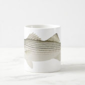 Gestreifter Bass-Tasse Kaffeetasse (Mittel)