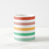 Gestreifter Becher Kaffeetasse (Mittel)