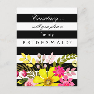 Gestreifter Einladung