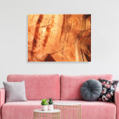 Gestreifter Felsen an der Doppelbogenallee I aus Z Leinwanddruck (Insitu (Wohnzimmer))