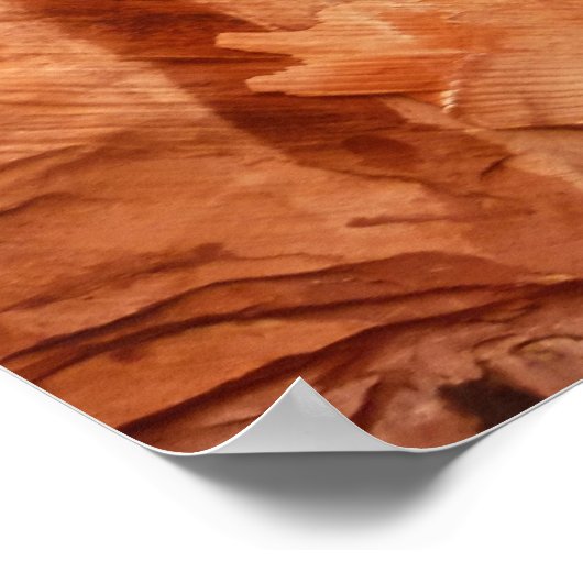 Gestreifter Felsen an der Doppelbogenallee I aus Z Poster (Ecke)