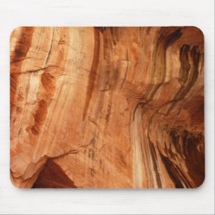 Gestreifter Felsen der Double Arch Alcove I aus Zi Mousepad