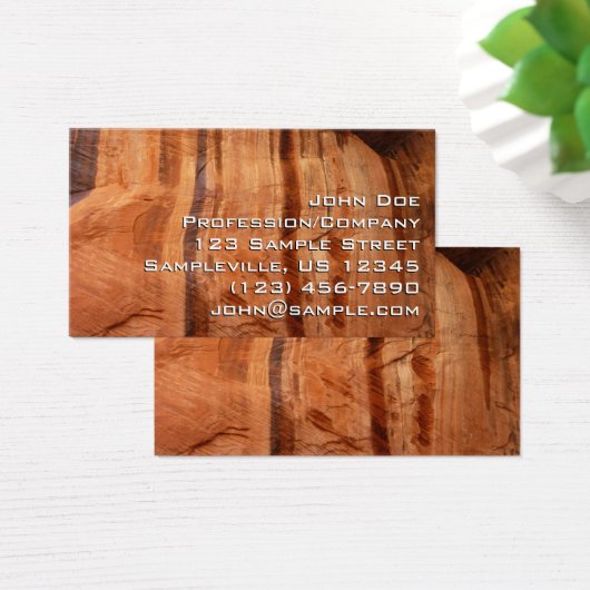 Gestreifter Felsen mit Doppelbogen Alcove II in Zi (Schreibtisch)