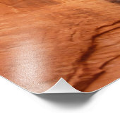 Gestreifter Felsen mit Doppelbogen Alcove II in Zi Fotodruck (Ecke)