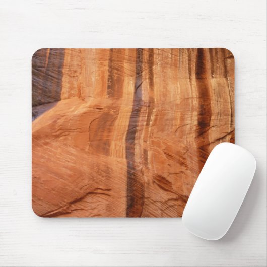Gestreifter Felsen mit Doppelbogen Alcove II in Zi Mousepad (Mit Mouse)