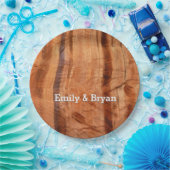 Gestreifter Felsen mit Doppelbogen Alcove II in Zi Pappteller (Party)