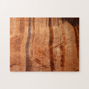 Gestreifter Felsen mit Doppelbogen Alcove II in Zi Puzzle