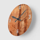 Gestreifter Felsen mit Doppelbogen Alcove II in Zi Runde Wanduhr (Winkel)