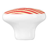 Gestreifter Hintergrund Keramikknauf (Seitenansicht)