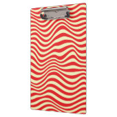 Gestreifter Hintergrund Klemmbrett (Links)