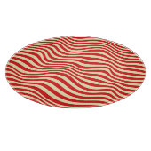 Gestreifter Hintergrund Schneidebrett (Ecke)