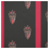 Gestreifter Krampus Stoff (Muster)