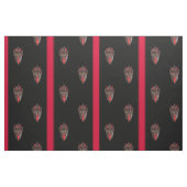 Gestreifter Krampus Stoff (Fat Quarter (45,7 x 55,9 cm))