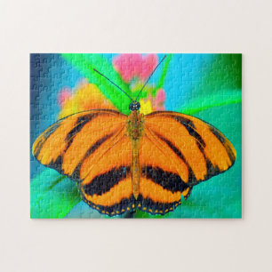 Gestreifter Passionsblumenfalter. Puzzle
