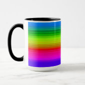 Gestreifter Regenbogen Tasse (Links)