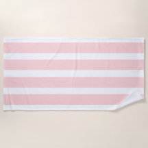 Gestreifter rosa Strandtuch