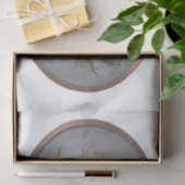 Gestreifter Schwarzkopfmeise Seidenpapier (Geschenk)
