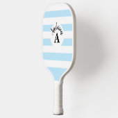 Gestreifter Schwung – Paddle in Bewegung (Links)