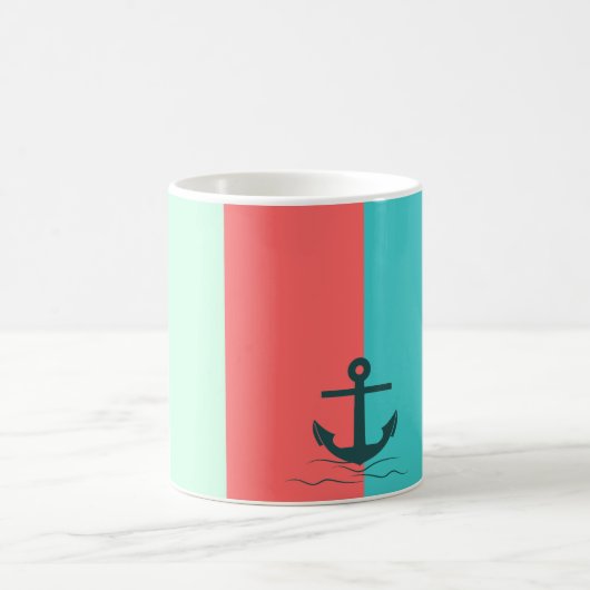 Gestreifter Seefahrer Kaffeetasse (Mittel)